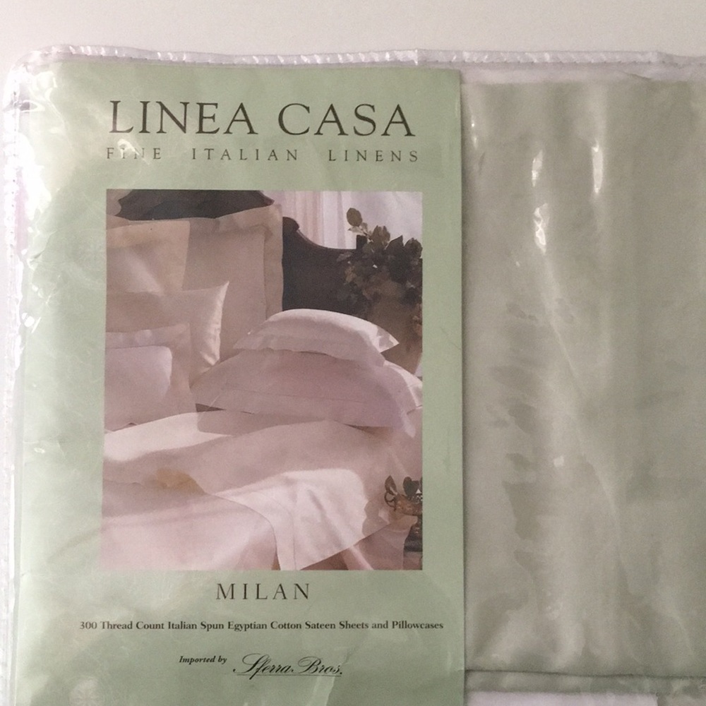 Linea Casa fine Italian sheets Milan pillowcase